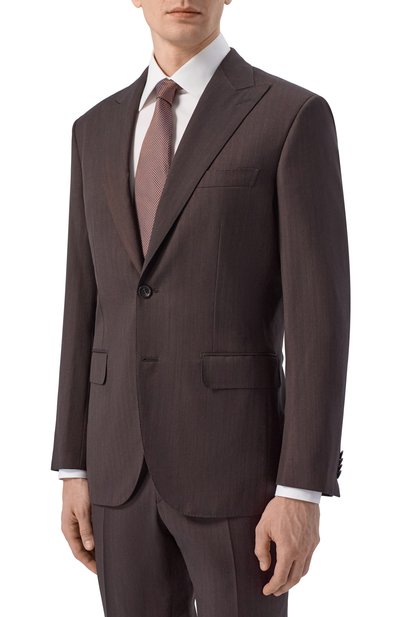 Костюм из шерсти и шелка BRIONI, арт. RA9S1B/PDA37, фото 2