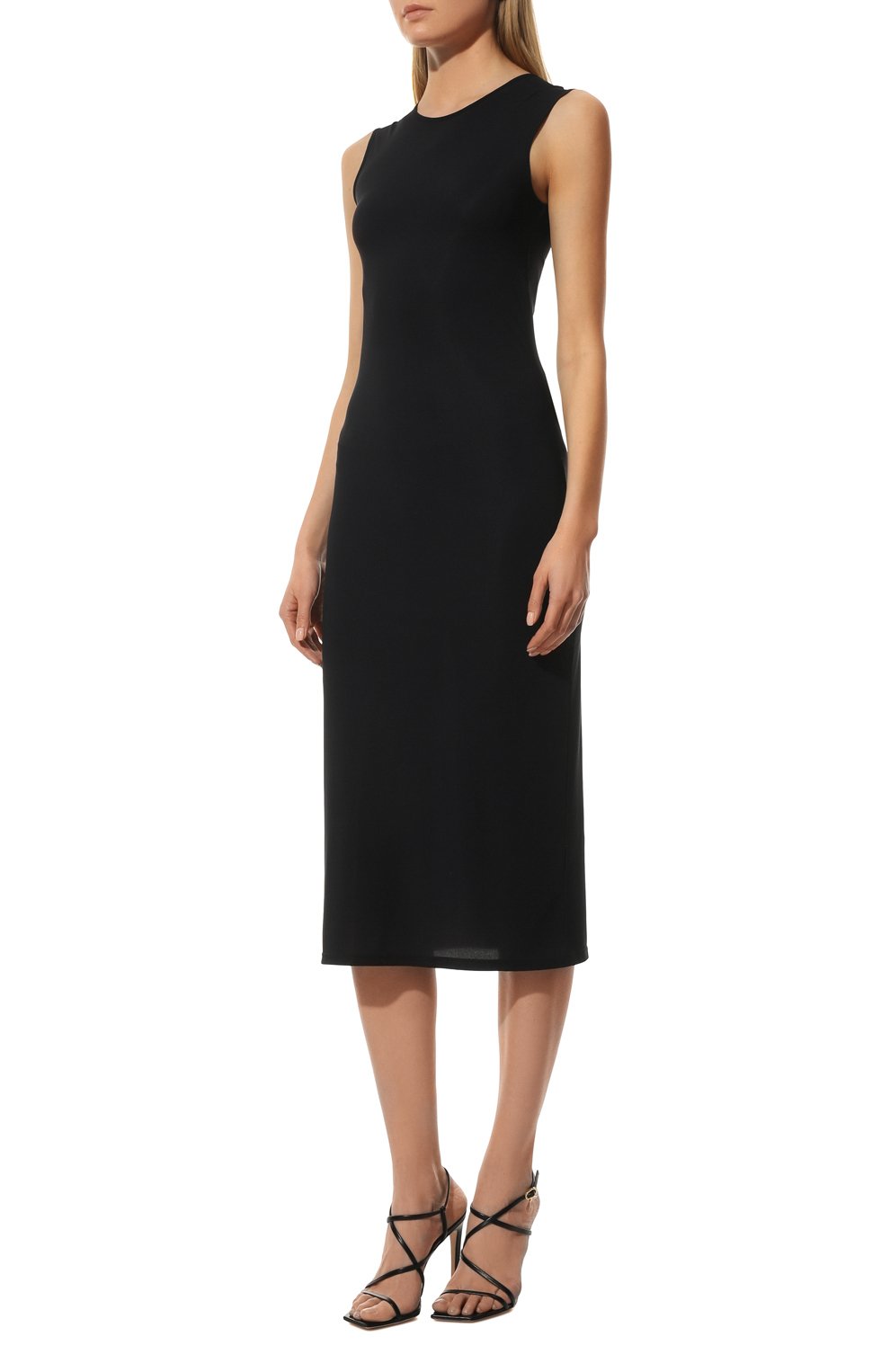 Платье JIL SANDER черного цвета по цене 29850 руб., арт. JSWT705038-WT477108, фото 3 Платье JIL SANDER, арт. JSWT705038-WT477108, фото 3