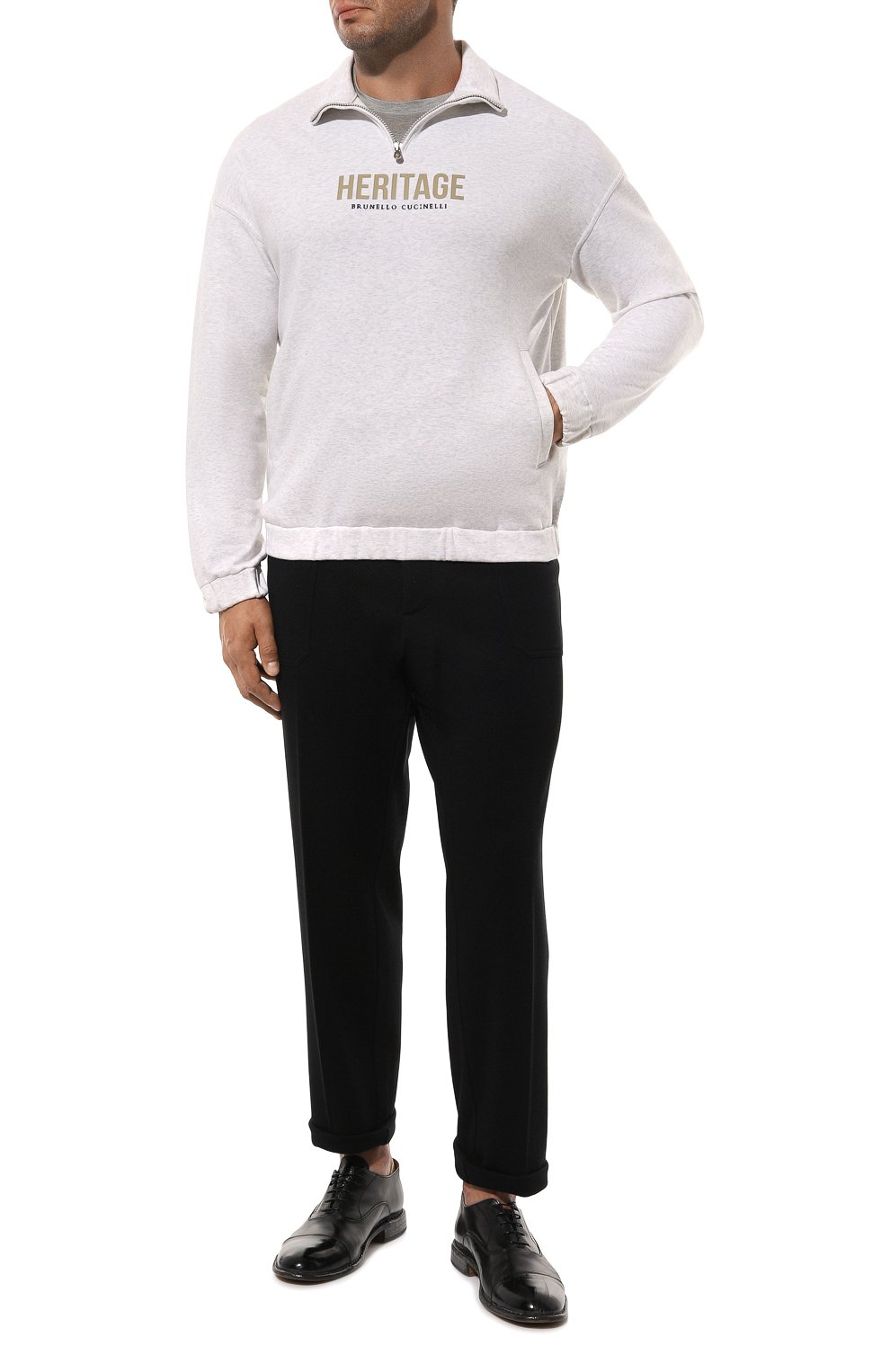 Брюки из шерсти и кашемира MARCO PESCAROLO, арт. BAIAM/50Y11, фото 2