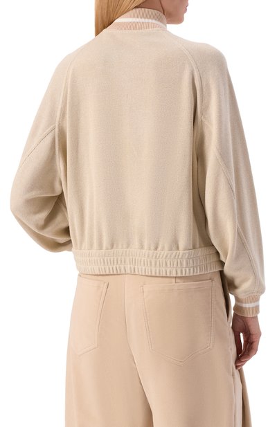 Толстовка из вискозы и хлопка BRUNELLO CUCINELLI, арт. MP930SN906, фото 4