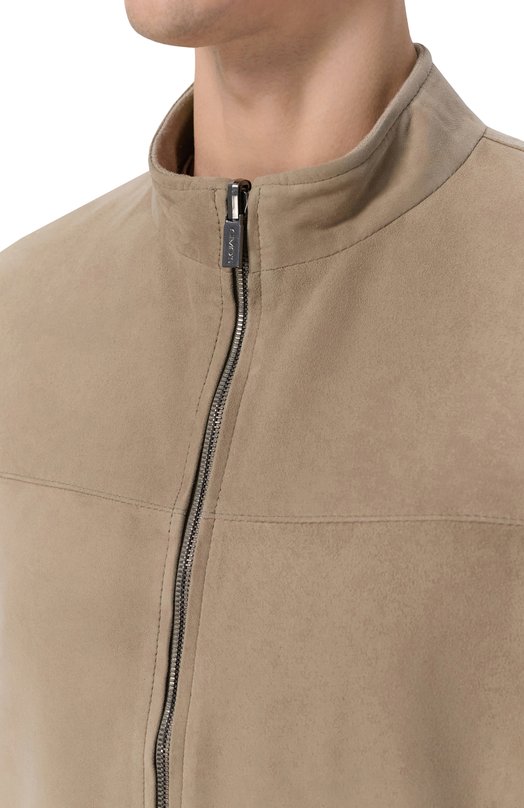 Двусторонний замшевый бомбер Gimo's 6S20.1.040.50R/112 Хаки  6S20.1.040.50R/112 Фото 5