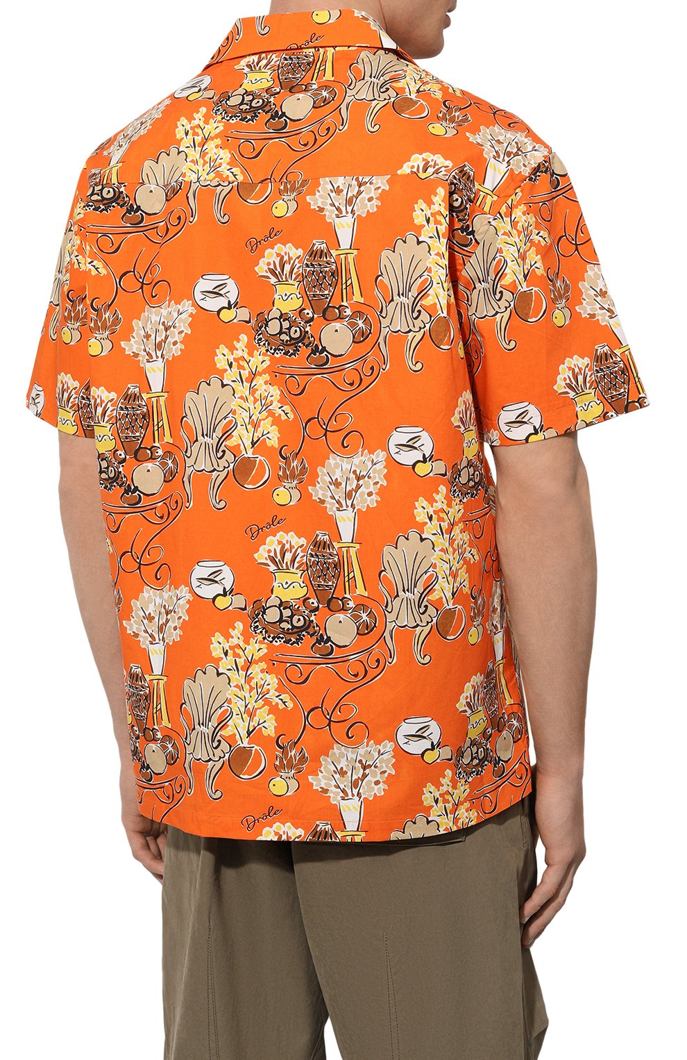 Хлопковая рубашка DROLE DE MONSIEUR, арт. D-SH170-C0128-0R, фото 4