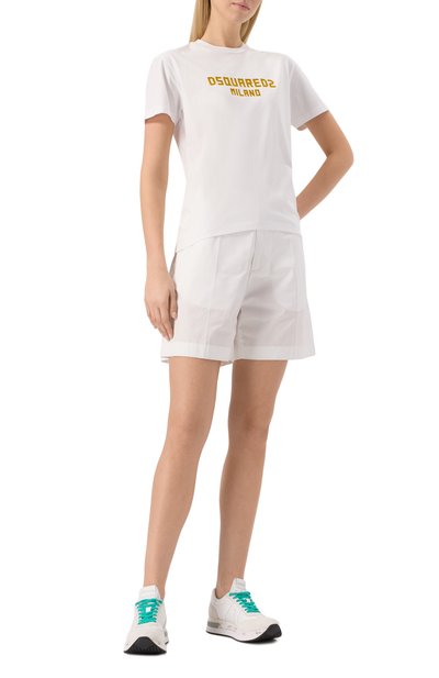 Хлопковая футболка DSQUARED2, арт. S75GD0471/D20020, фото 2