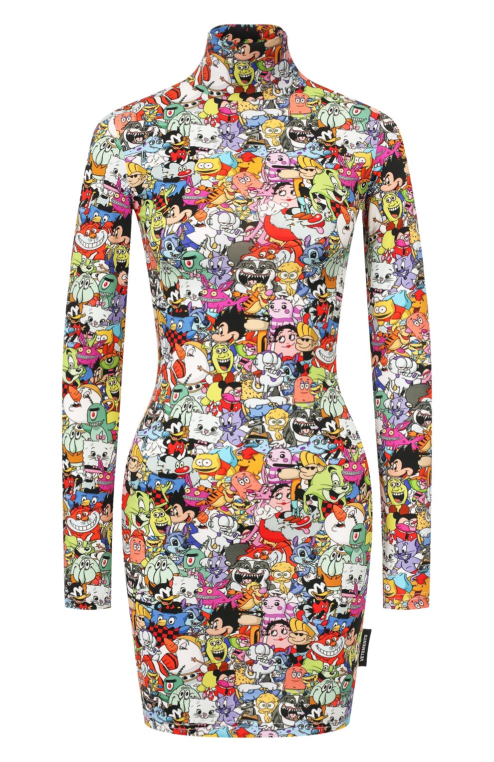 Платье с принтом VETEMENTS, арт. SS20DR295 2613/W/VETEM0NSTER PRINT, фото 1