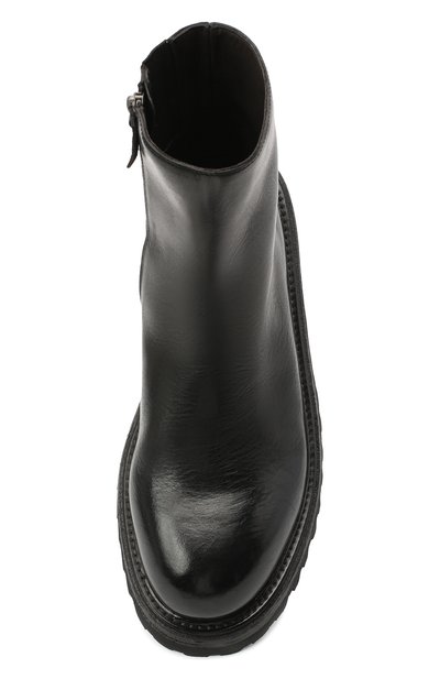 Кожаные сапоги MARSELL черного цвета по цене 112500 руб., арт. MM4026/PELLE V0L0NATA, фото 5 Кожаные сапоги MARSELL, арт. MM4026/PELLE V0L0NATA, фото 5