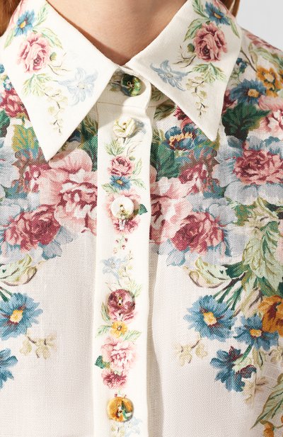 Льняное платье ZIMMERMANN, арт. 8181DWAV, фото 5