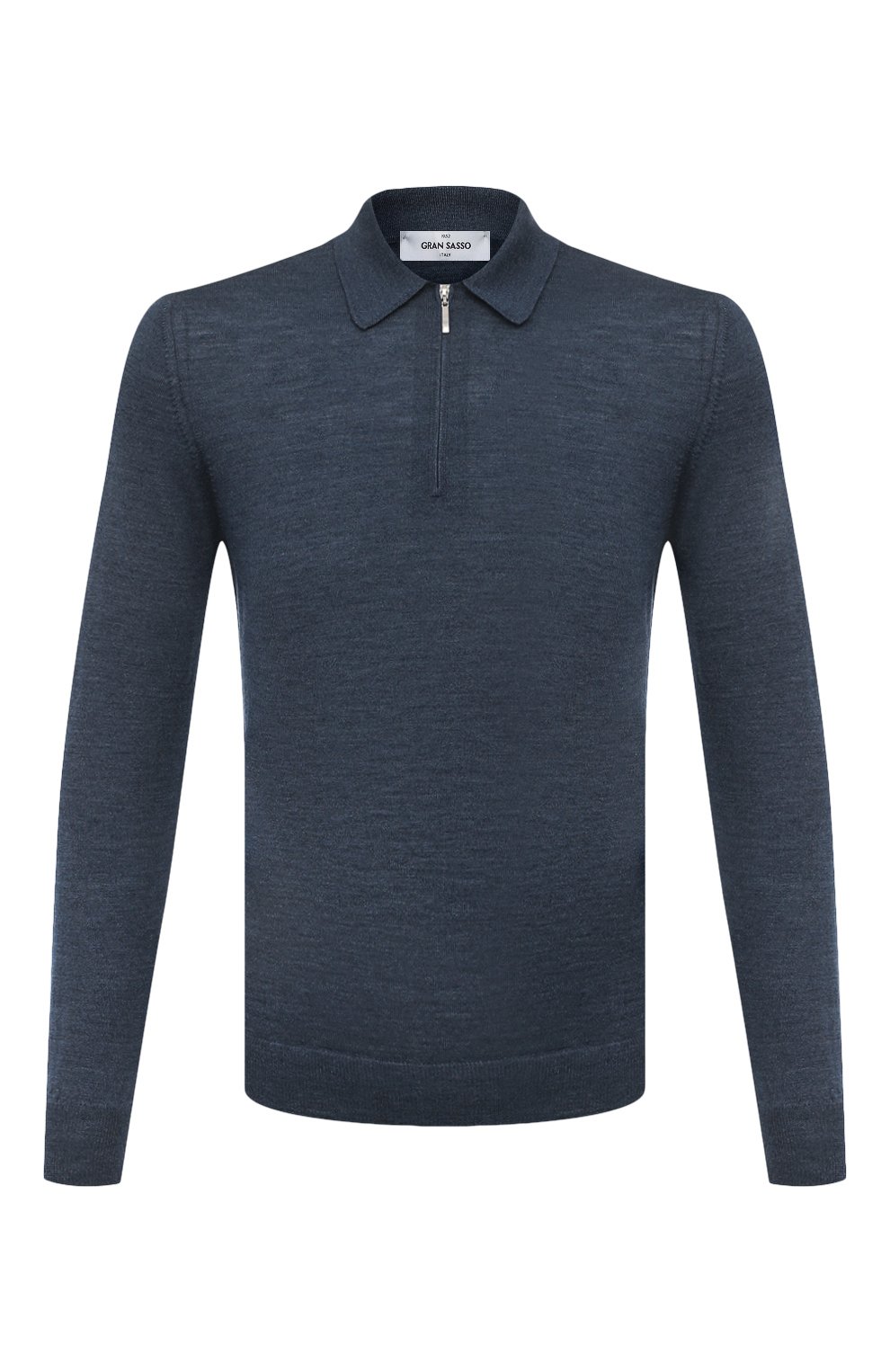 Поло из шерсти и шелка GRAN SASSO, арт. 57137/13190, фото 1