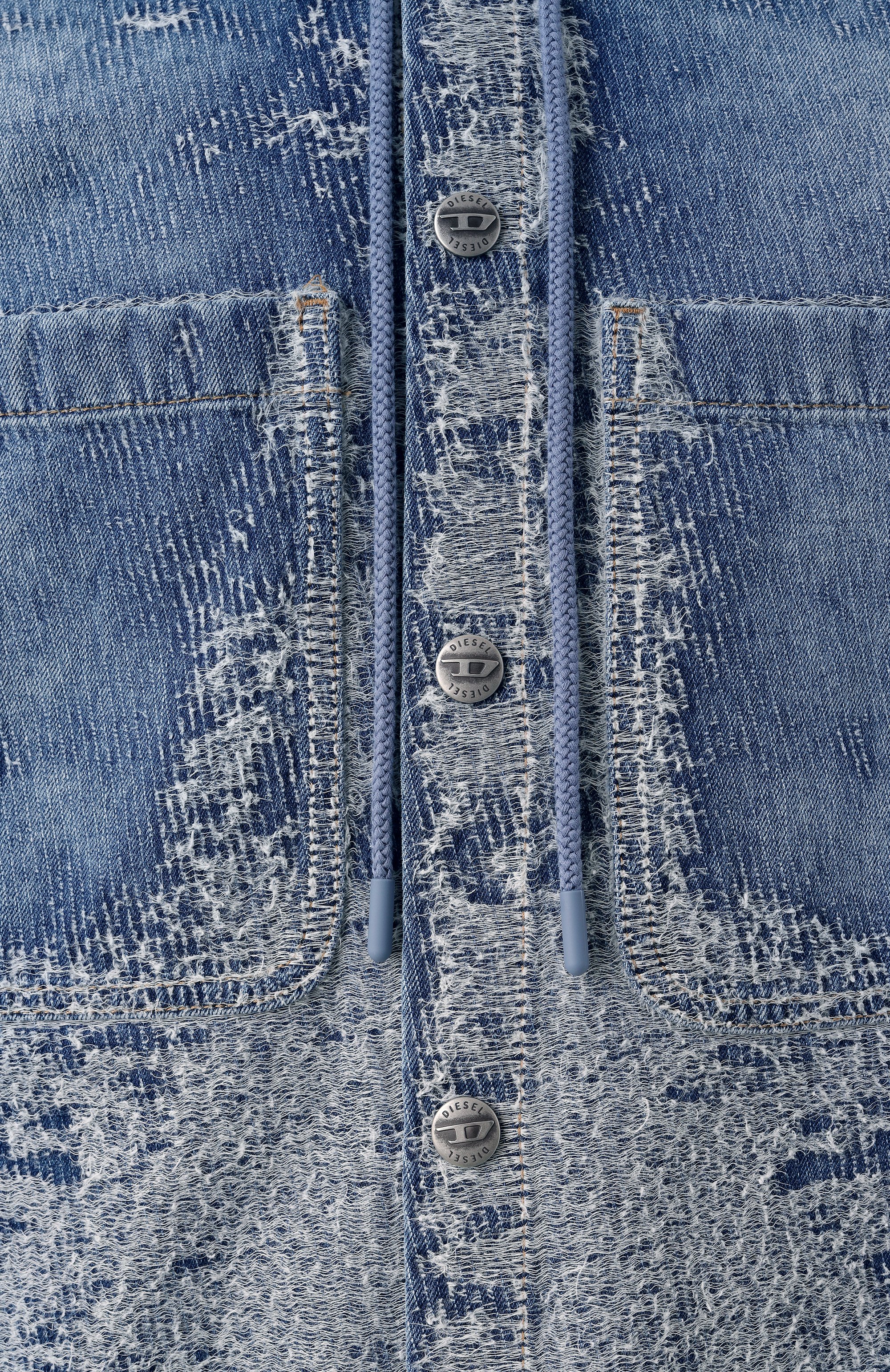 Джинсовая куртка DIESEL, �арт. A16360/007W4, фото 6