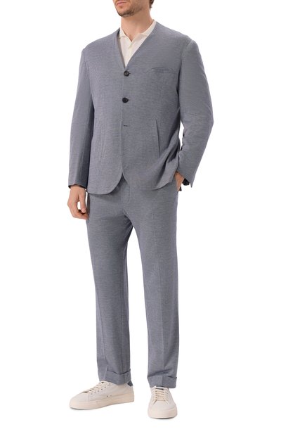 Мужской костюм из смеси хлопка и кашемира KNT, арт. UAS0105K06S43