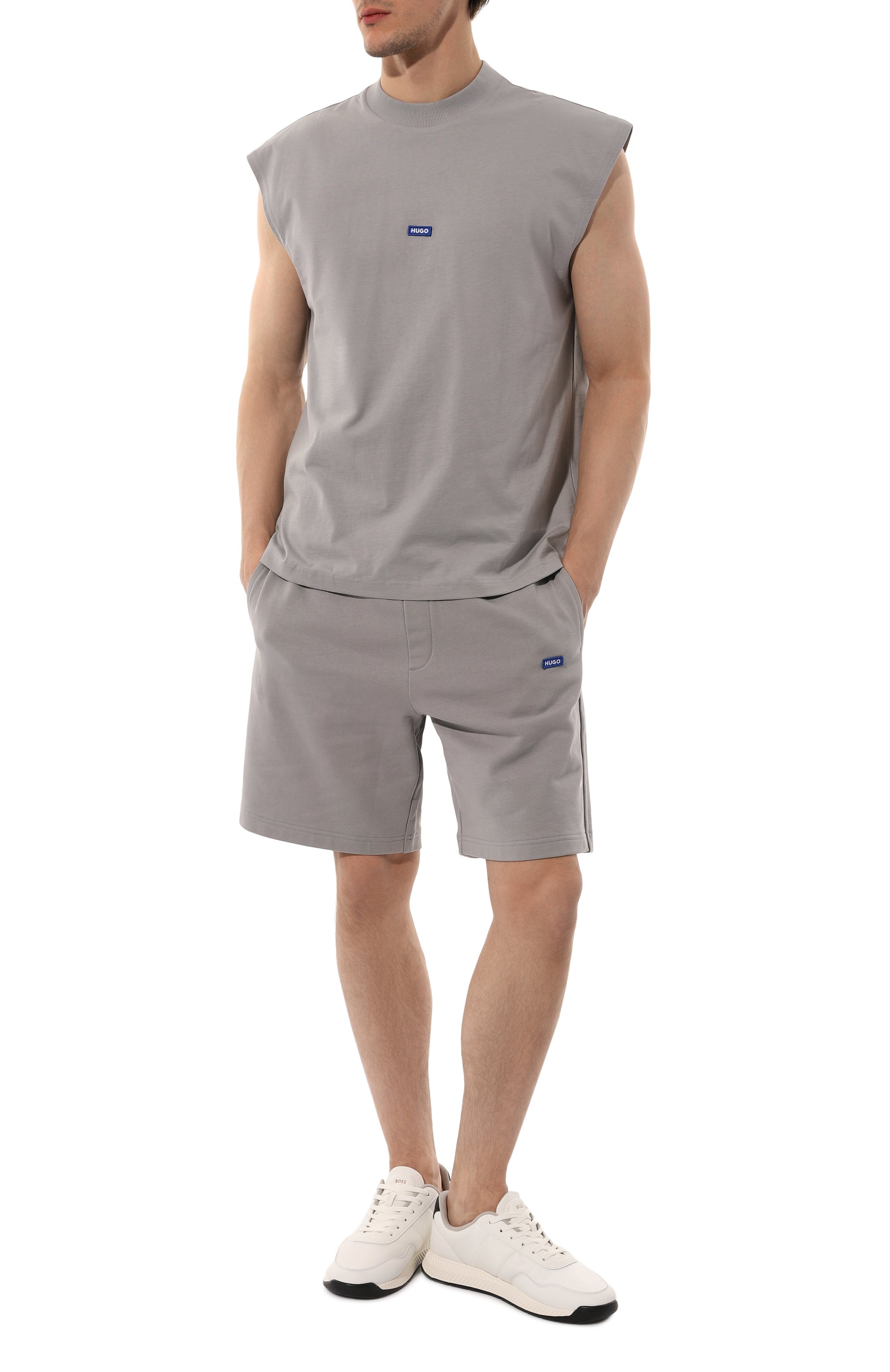 Хлопковые шорты HUGO BLUE, арт. 50522364, фото 2