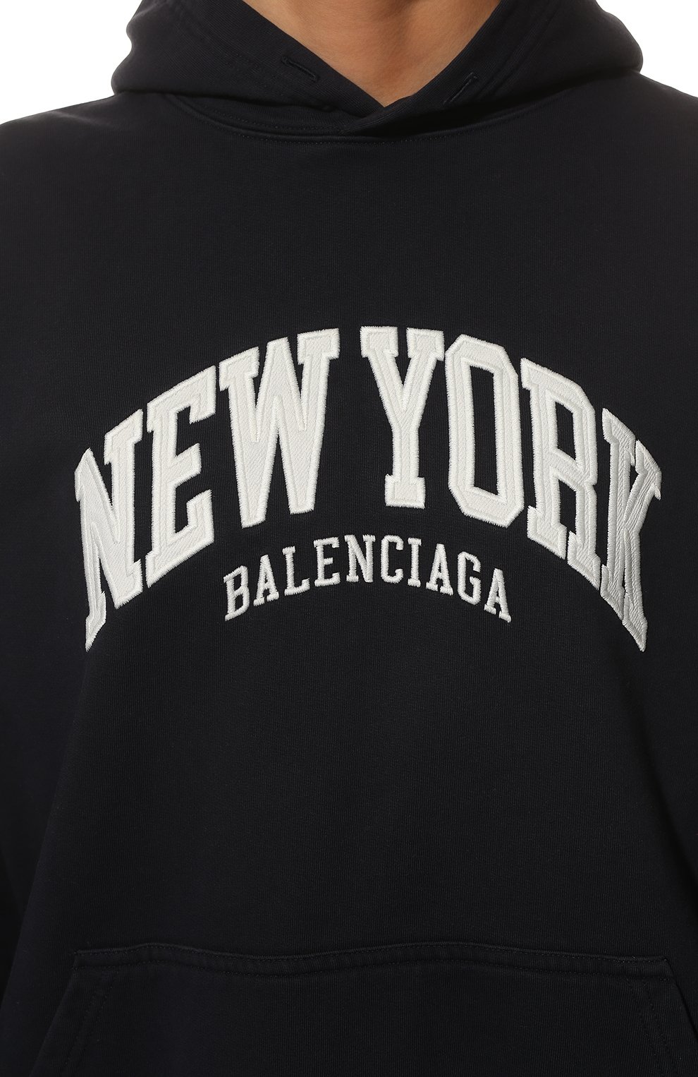 Хлопковое худи BALENCIAGA, арт. 675003/TLVM3, фото 5