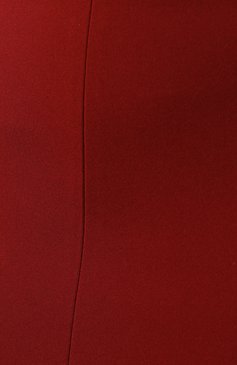 Женская юбка VICTORIA BECKHAM бордового цвета, арт. SK MID 31106G | Фото 5 (Материал внешний: Синтетический материал; Женское Кросс-КТ: Юбка-одежда; Материал сплава: Проставлено; Длина Ж (юбки, платья, шорты): Миди; Материал подклада: Синтетический материал; Драгоценные камни: Проставлено)