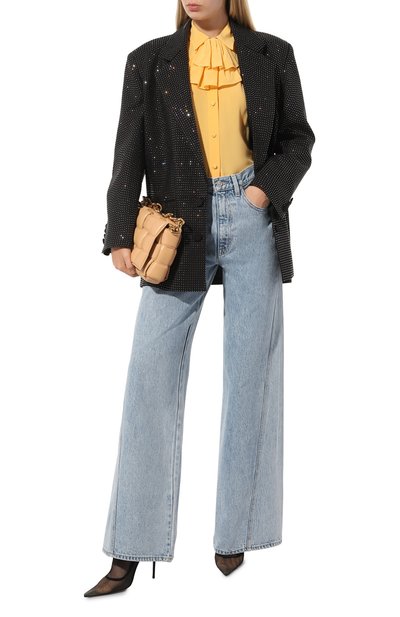 Шелковая блузка GUCCI, арт. 596710 ZAAOG, фото 2