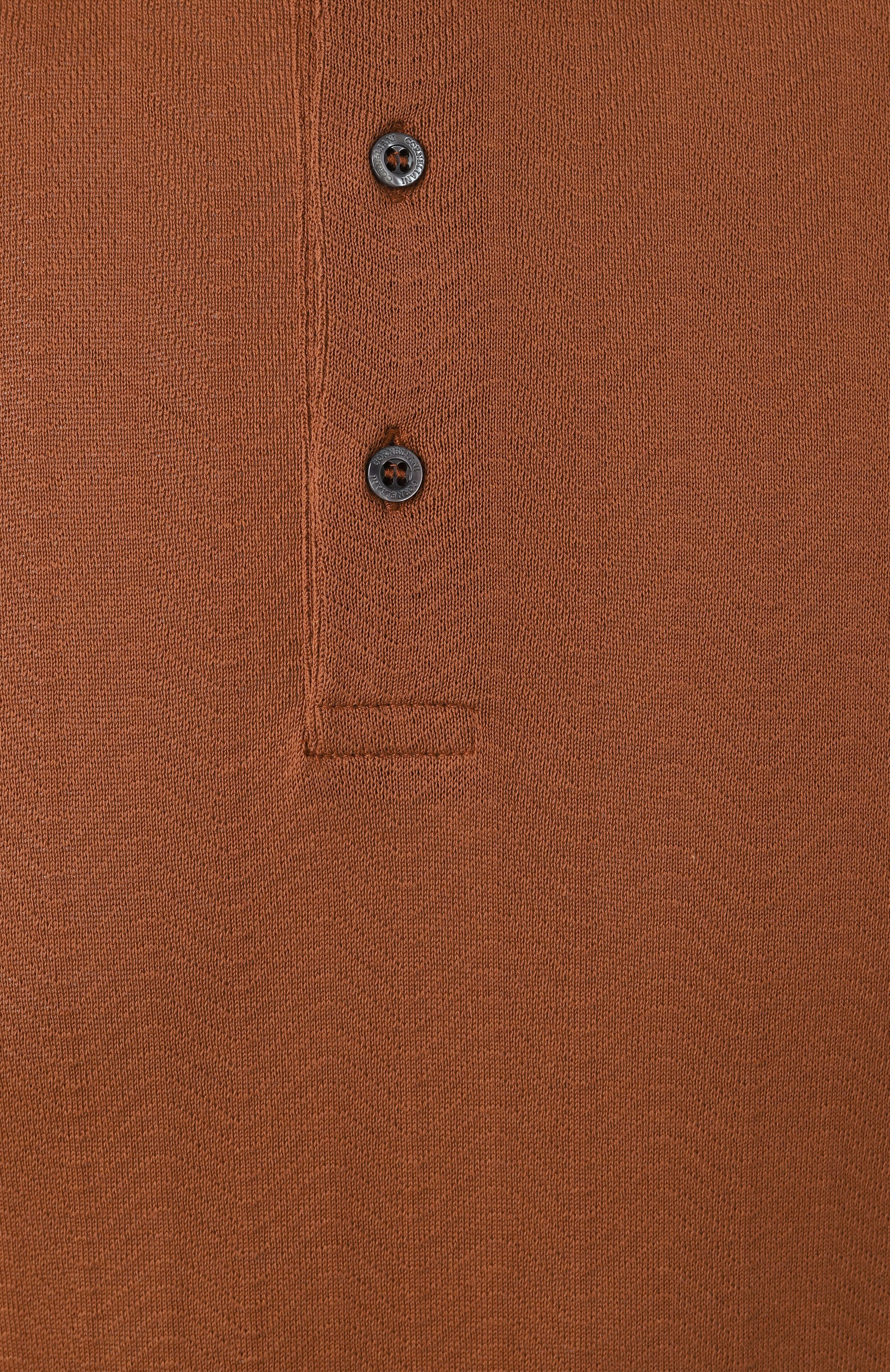 Хлопковое поло CORNELIANI, арт. 25G521-2525007, фото 6