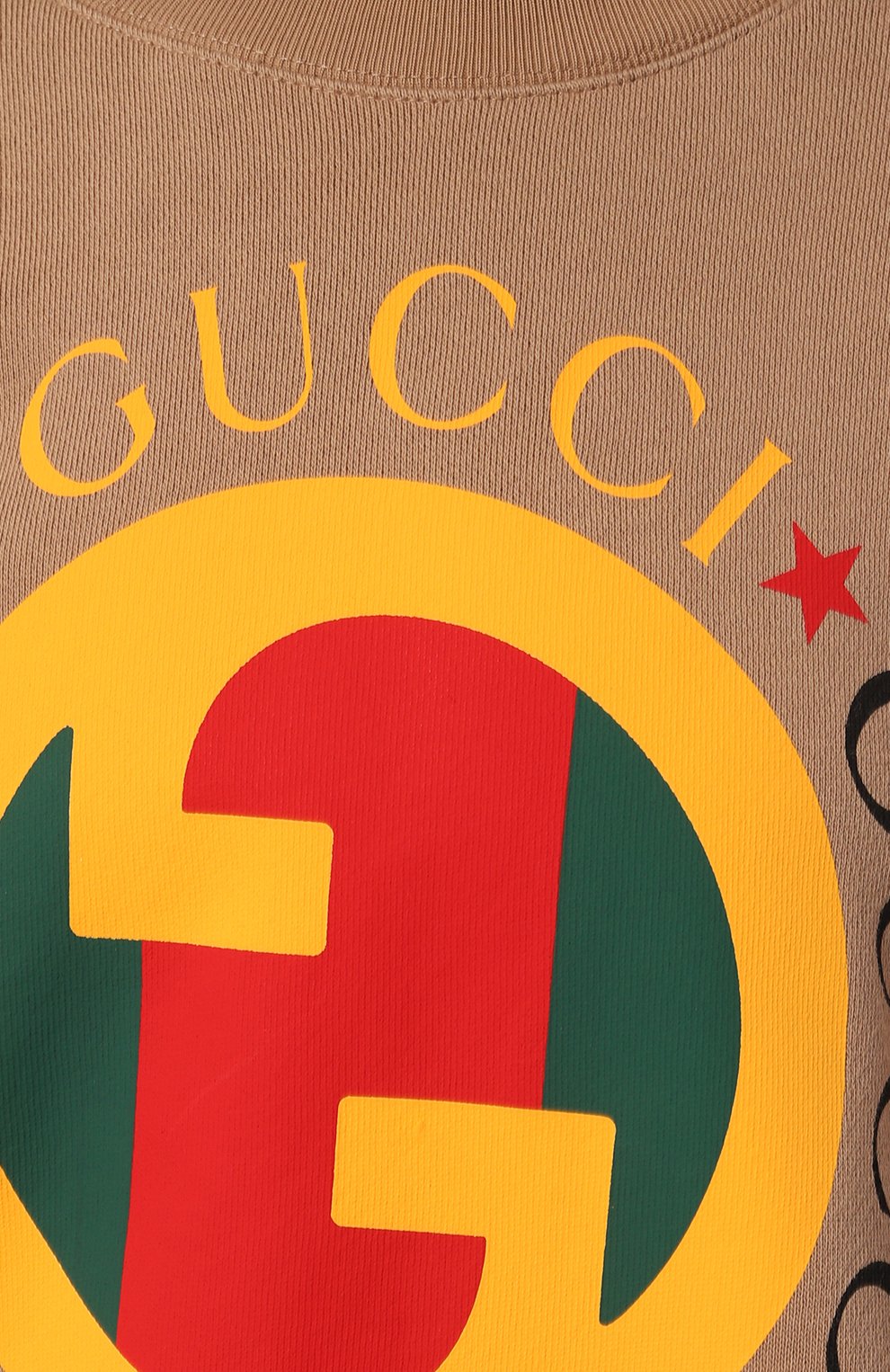 Хлопковый свитшот GUCCI, арт. 721361/XJFUL, фото 5