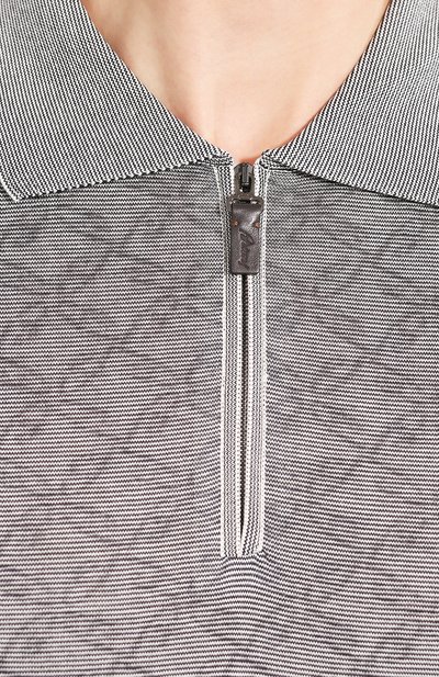 Поло из смеси шелка и хлопка BRIONI, арт. UMS20L/P9K10, фото 5