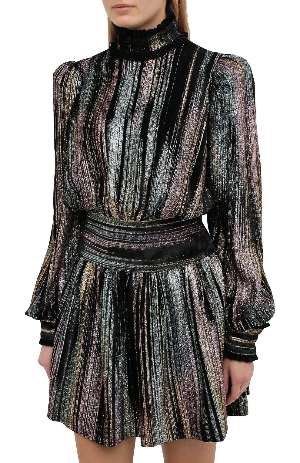 Платье из вискозы BALMAIN, арт. UF16306/J062, фото 3