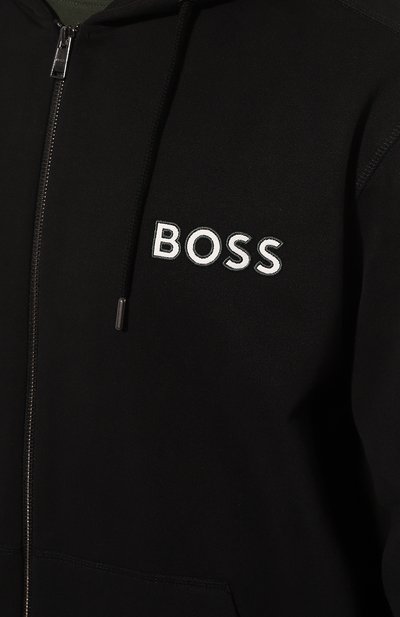Хлопковая толстовка BOSS ORANGE, арт. 50483708, фото 5