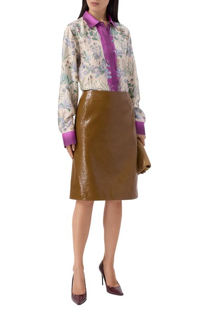 Шелковая рубашка GUCCI, арт. 856092/ZAUK7, фото 2
