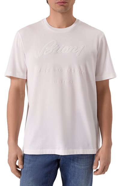 Хлопковая футболка BRIONI, арт. UJCH0L-OA621, фото 3