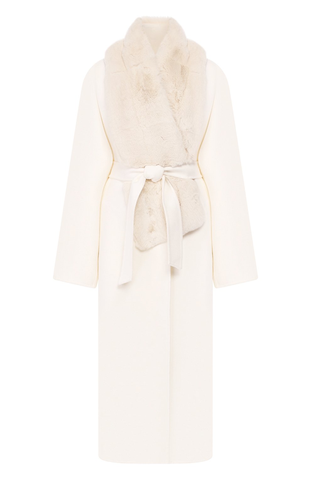 Пальто с меховой отделкой KITON, арт. D48632DK05I38, фото 1