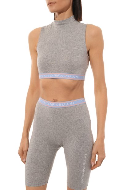 Хлопковый топ EMPORIO ARMANI, арт. 164430/3R227, фото 3