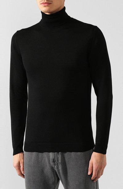 Водолазка из смеси шерсти и шелка DANIELE FIESOLI, арт. DF0040B, фото 3