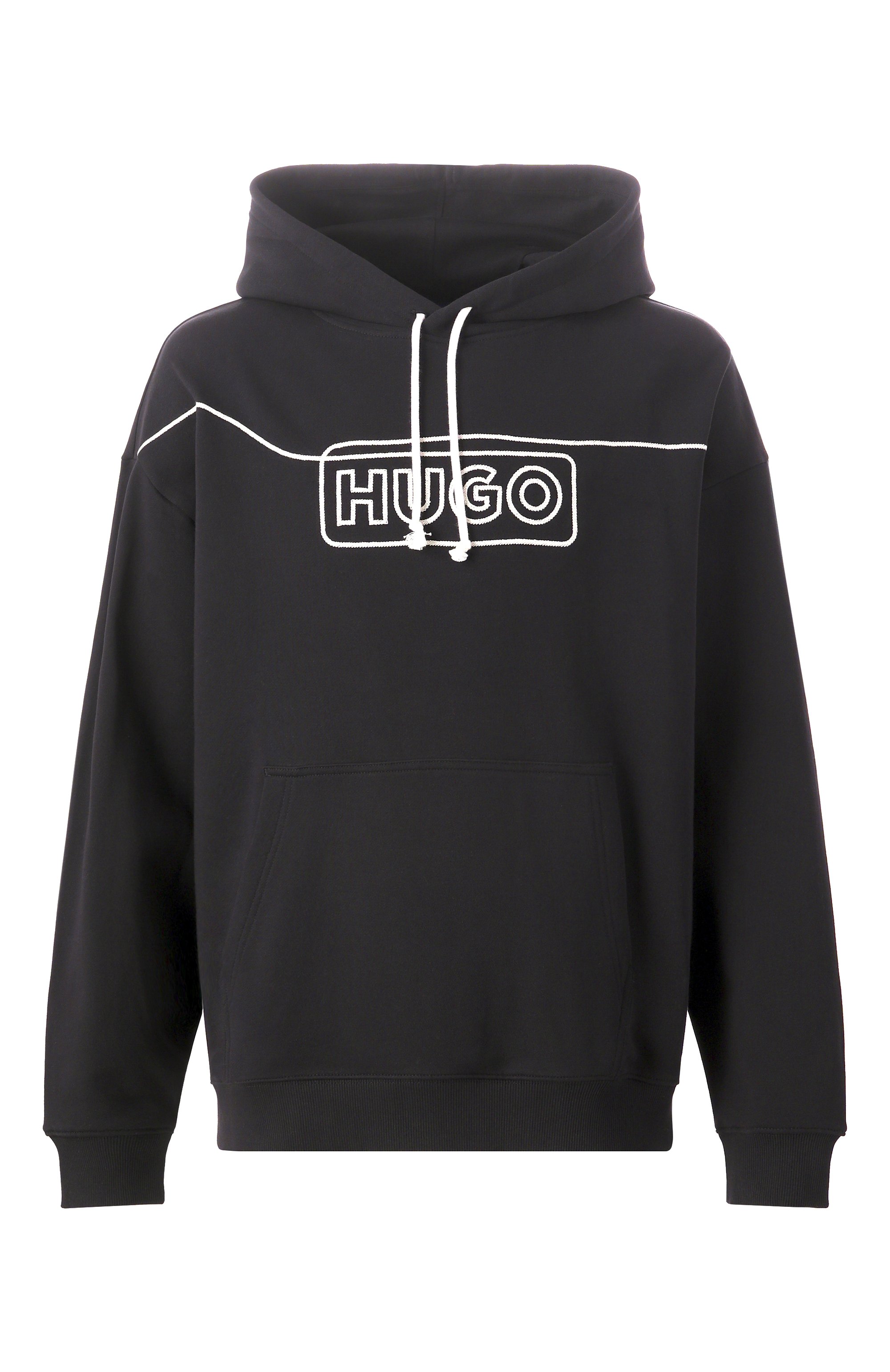 Хлопковое худи HUGO BLUE, арт. 50530342, фото 1