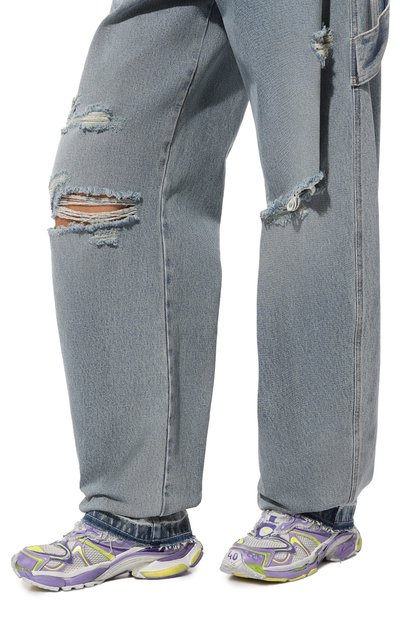 Комбинированные кроссовки runner 2.0 BALENCIAGA, арт. 779064/W3RXP, фото 3