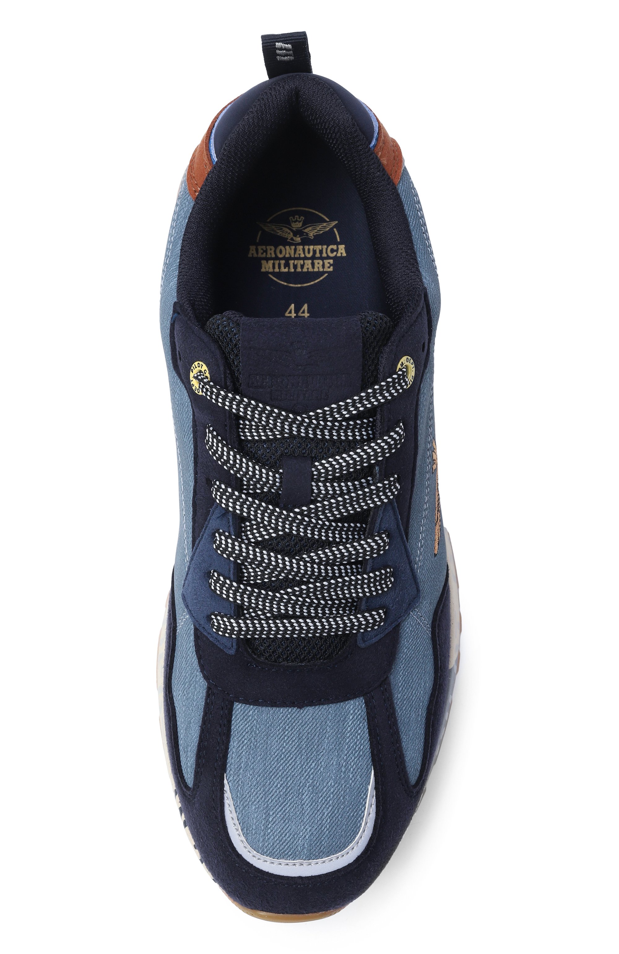 Комбинированные кроссовки AERONAUTICA MILITARE, арт. SC0276UCT03380, фото 6