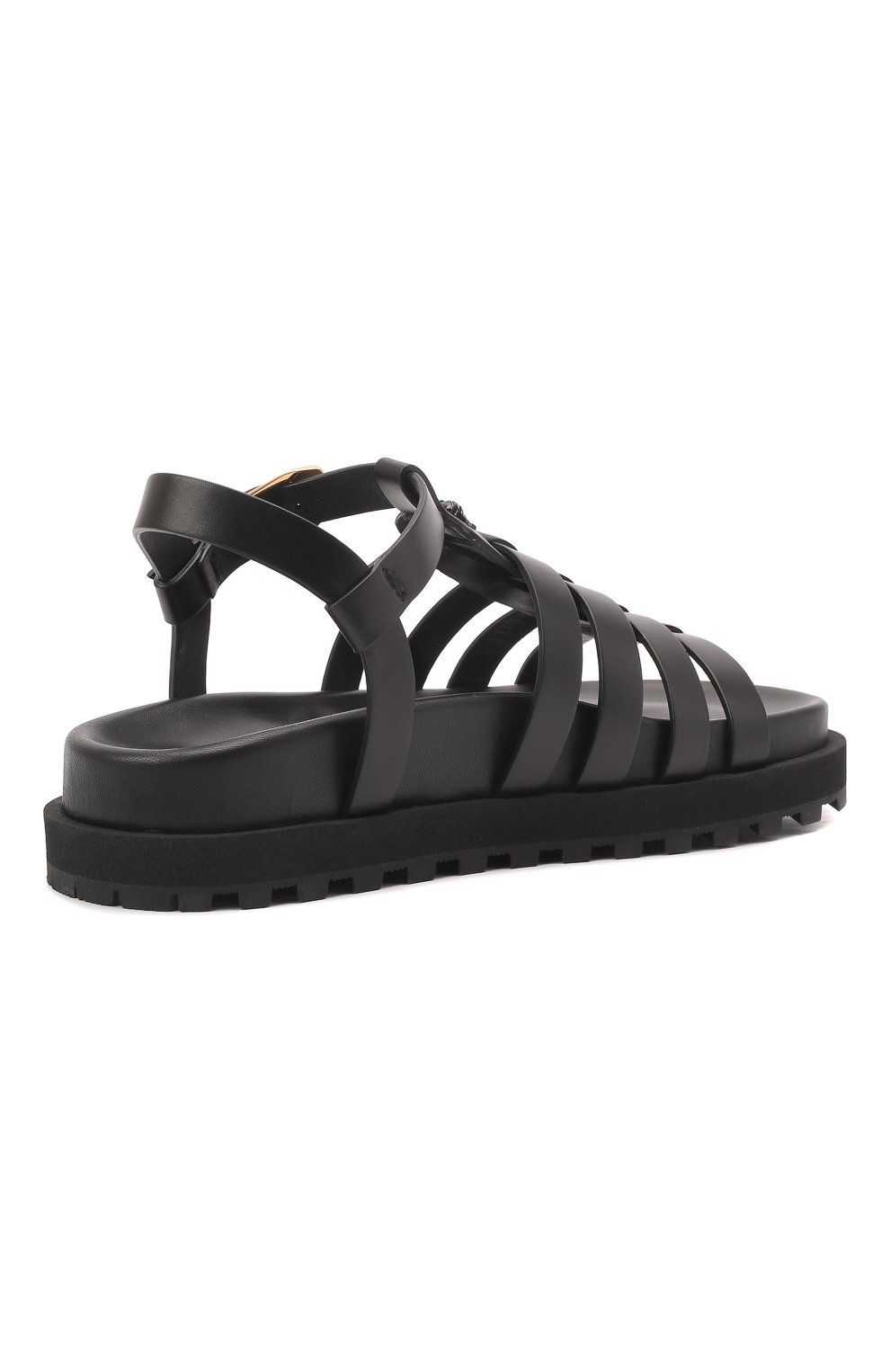 Кожаные сандалии VERSACE, арт. 1003666/DVT2P, фото 5