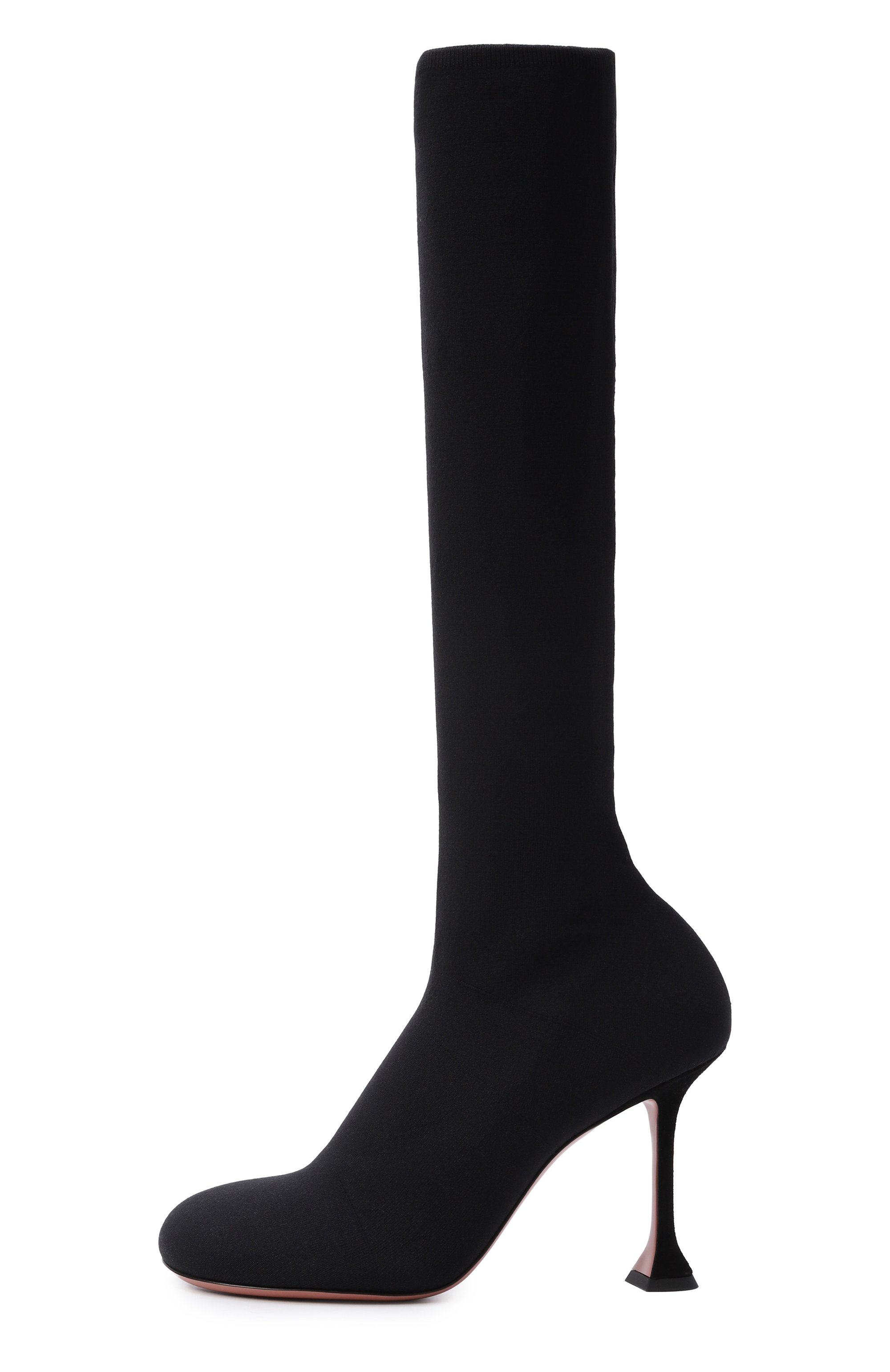 Комбинированные сапоги veneda 95 AMINA MUADDI, арт. VENEDA STRETCH B00T 95/FINE KNIT, фото 4