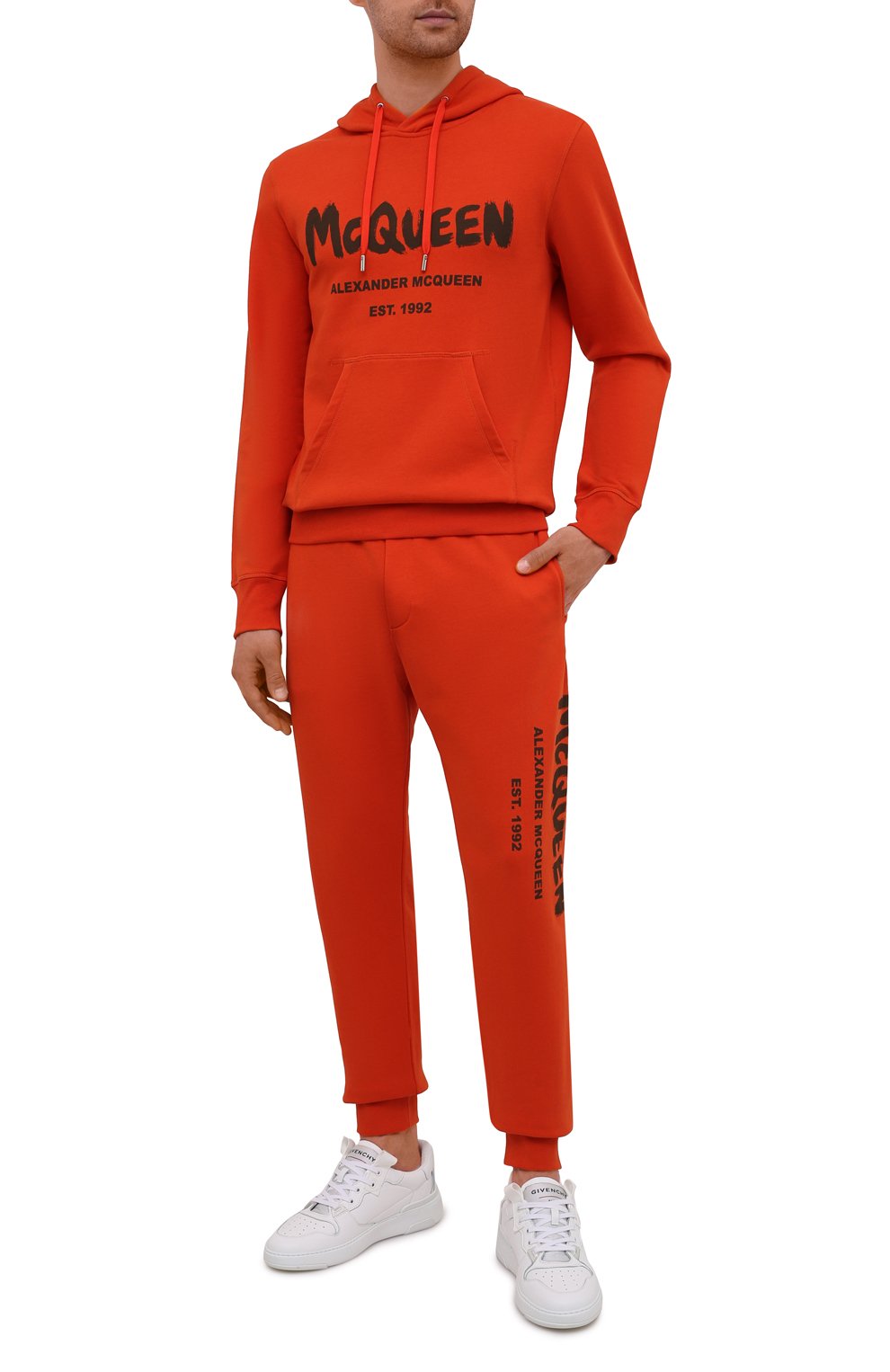 Хлопковое худи ALEXANDER MCQUEEN, арт. 665401/QRZ71, фото 2