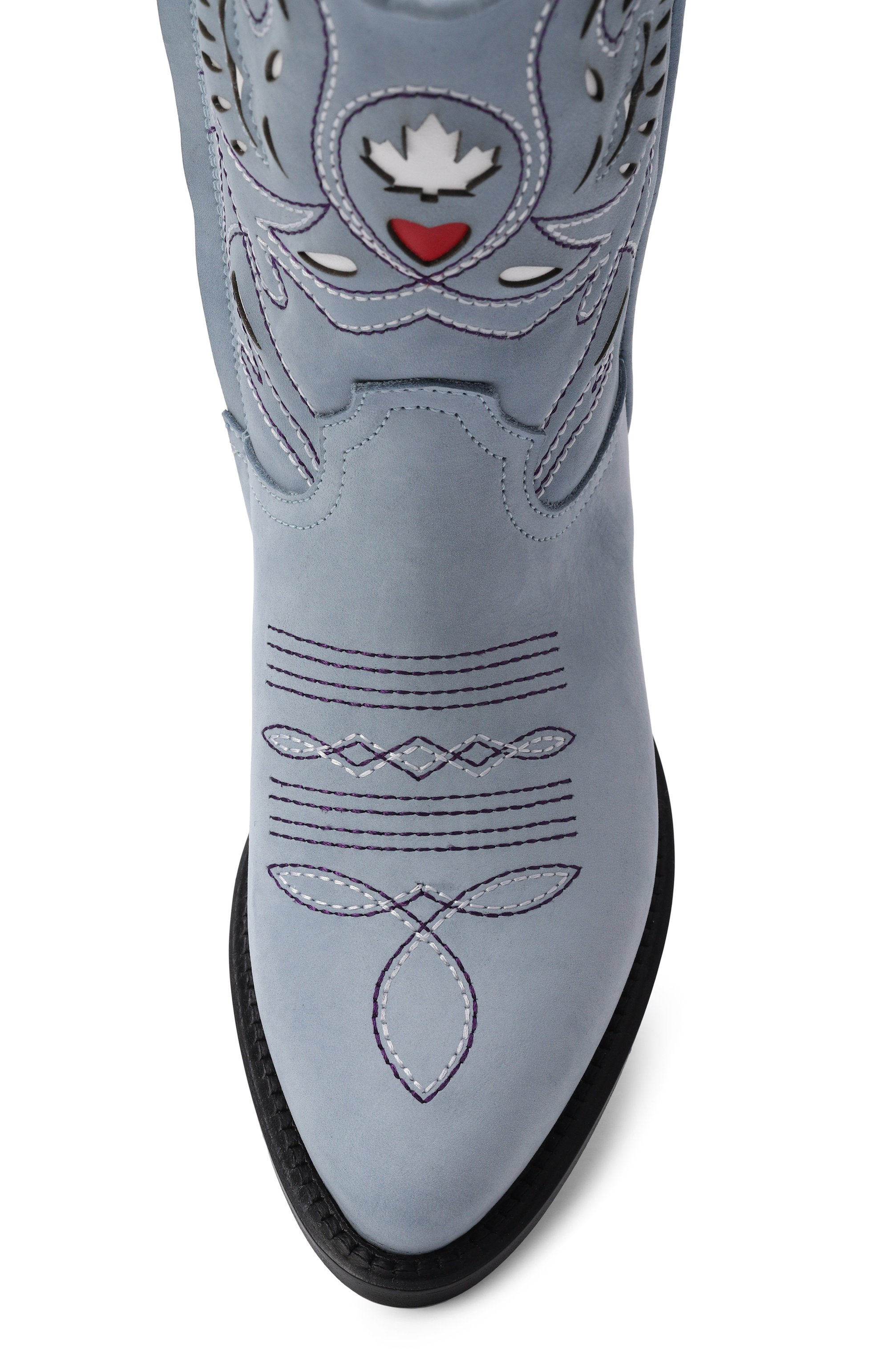 Кожаные казаки DSQUARED2, арт. 82787/VAR4, фото 4