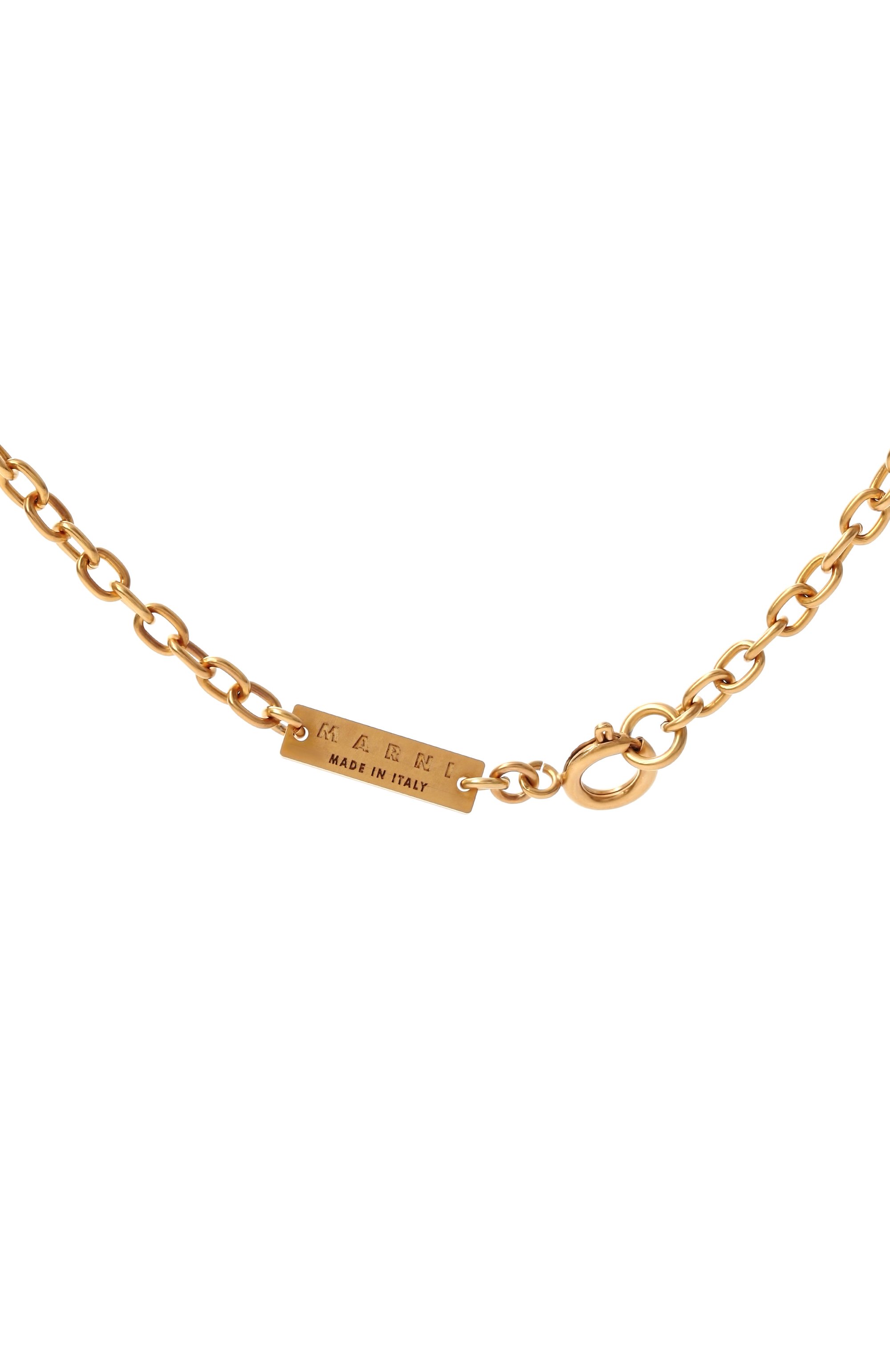 Колье MARNI золотого цвета по цене 21800 руб., арт. C0MV0543A0 M2000, фото 4 Колье MARNI, арт. C0MV0543A0 M2000, фото 4