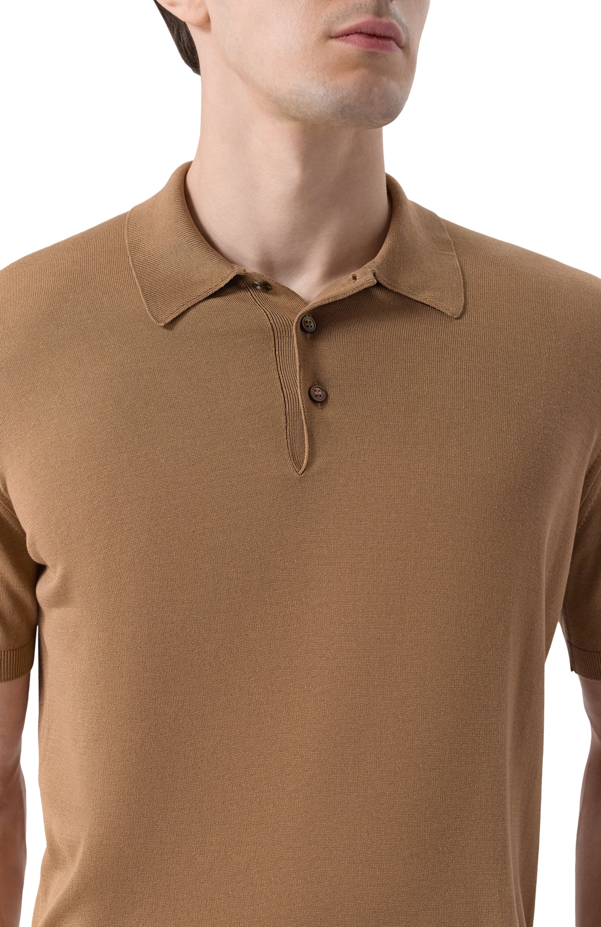 Шелковое поло GRAN SASSO, арт. 43110/23503, фото 5