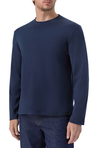 Хлопковый лонгслив BRIONI, арт. UJTY0L/PC601, фото 3