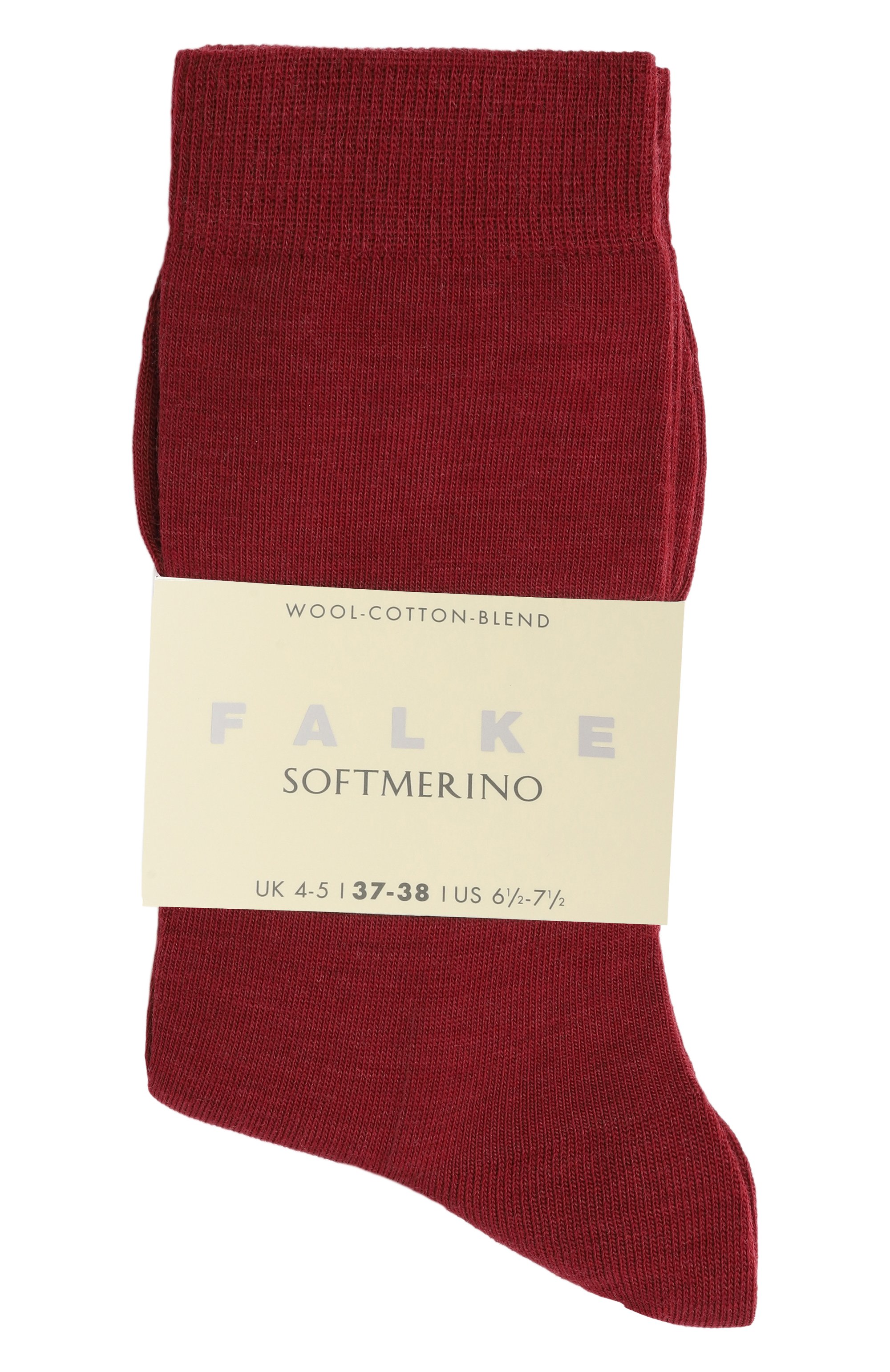 Носки из шерсти и хлопка softmerino FALKE коричневого цвета по цене 2940 руб., арт. 47488., фото 1 Носки из шерсти и хлопка softmerino FALKE, арт. 47488., фото 1