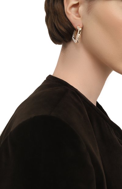 Серьги VIVETTA золотого цвета по цене 26350 руб., арт. VM2JW0008-MT004, фото 2 Серьги VIVETTA, арт. VM2JW0008-MT004, фото 2