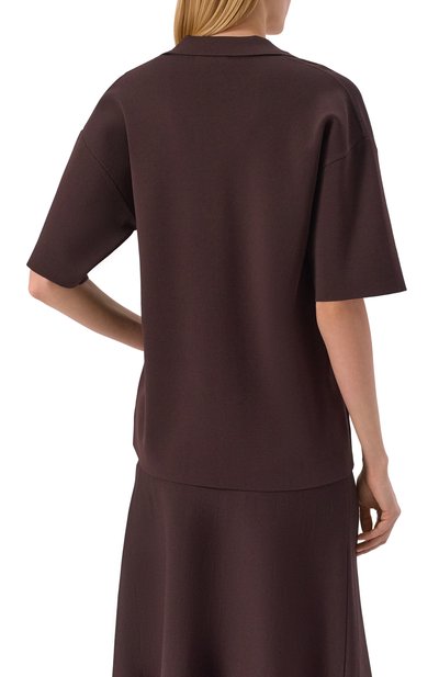 Поло из вискозы P.A.R.O.S.H., арт. D540982/R0MA26, фото 4