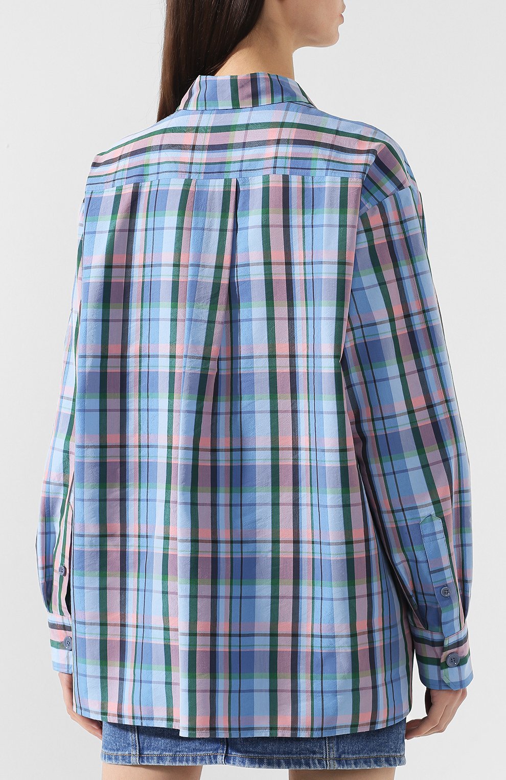 Рубашка в клетку ISABEL MARANT, арт. CH0268-19P023I/VENICE, фото 4