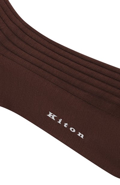 Хлопковые носки KITON, арт. UCALZ26K0764H, фото 2