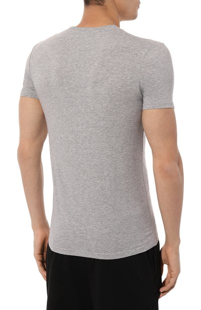 Хлопковая футболка ZEGNA, арт. N2M200090, фото 4