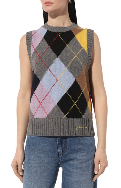 Шерстяной жилет GANNI, арт. K2101, фото 3