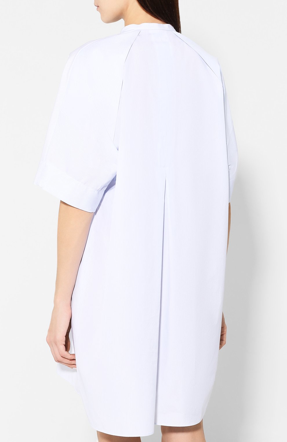 Хлопковое платье JIL SANDER NAVY, арт. JNWM5028A/JM2446, фото 4