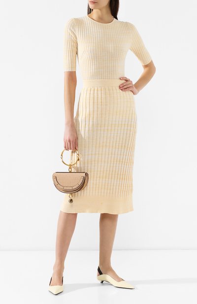 Хлопковый топ JIL SANDER NAVY, арт. JNWM7536C/JMY2401E, фото 2