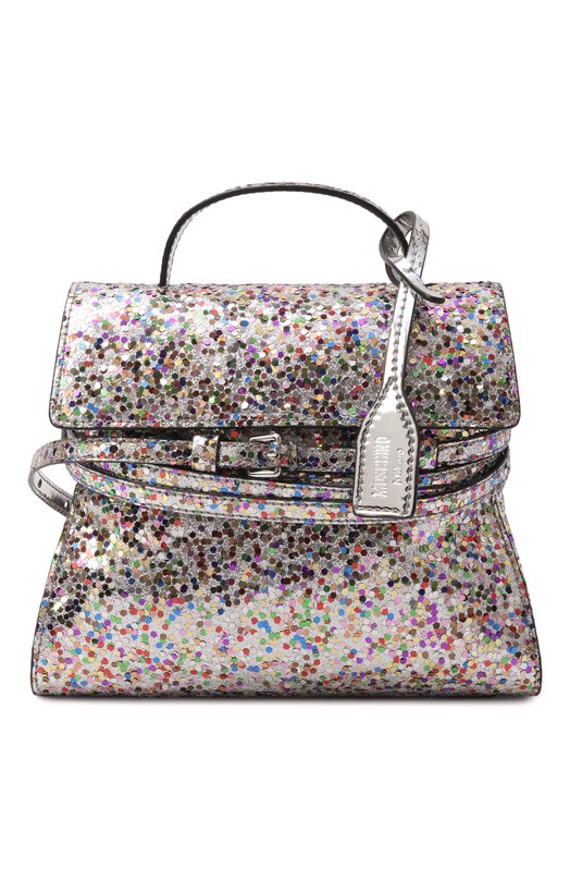 Сумка Tie Me mini Moschino MC4240PP0N/0Z1 Серебряный  MC4240PP0N/0Z1 Фото 8