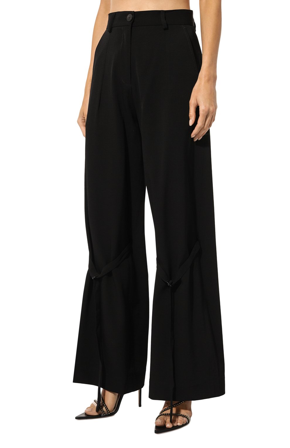 Брюки из шерсти и вискозы ISABEL BENENATO, арт. DW02F24, фото 3