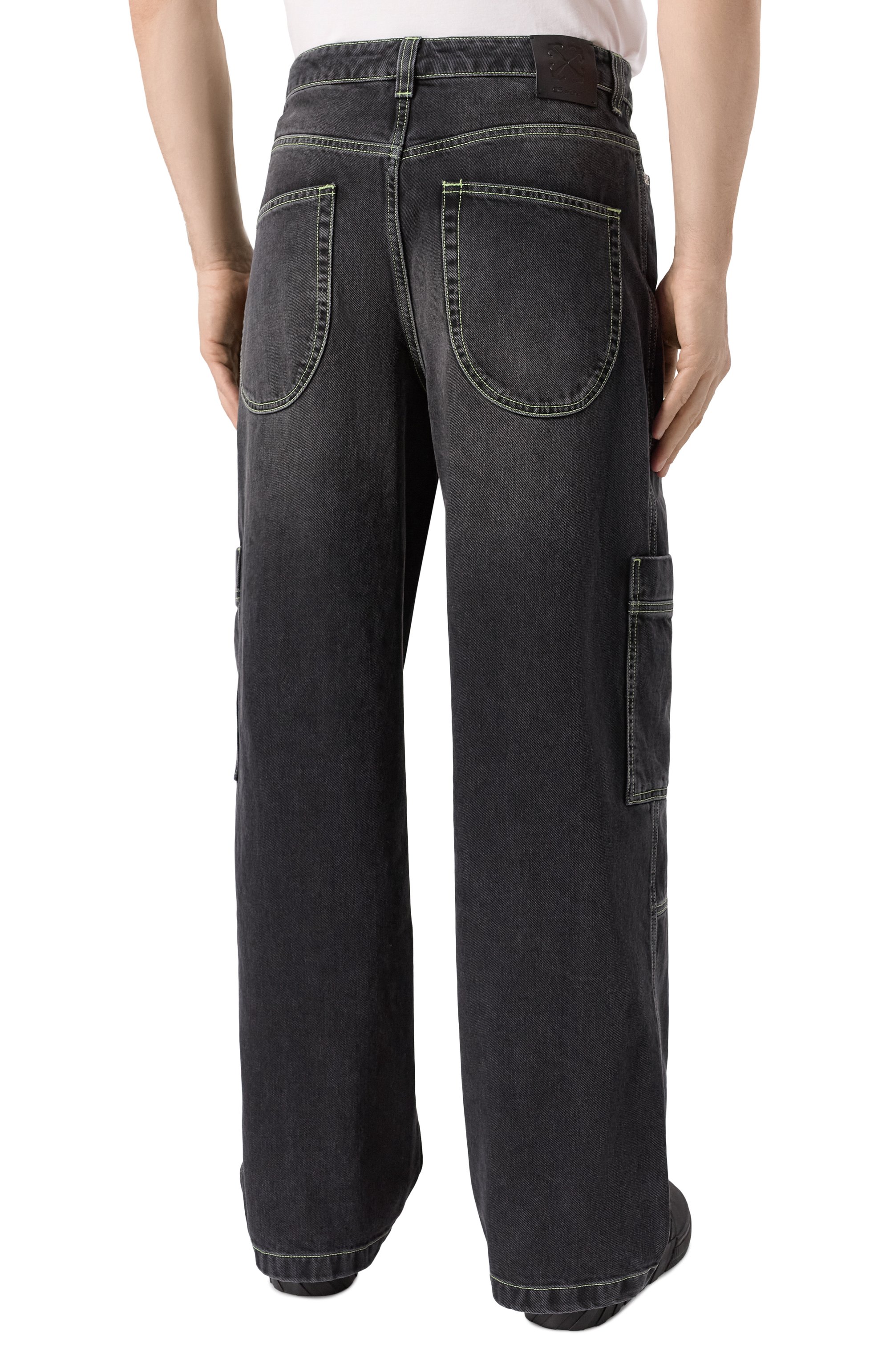 Джинсы OFF-WHITE, арт. 0MYA18QS25DEN002, фото 4