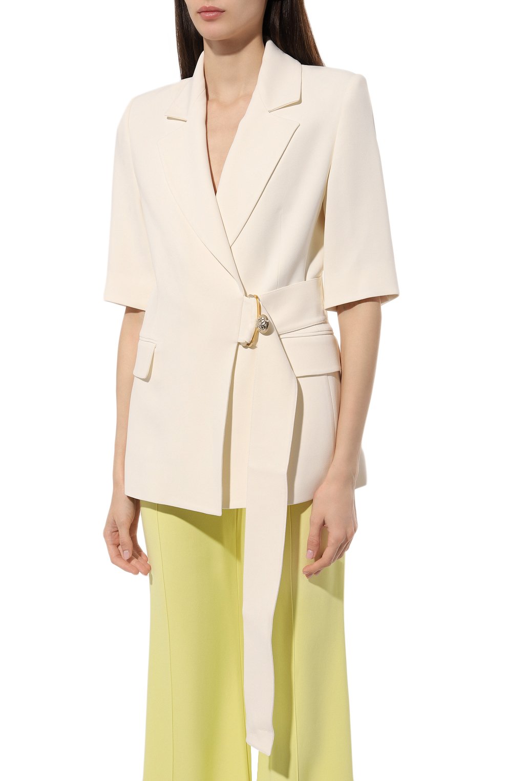 Жакет из шелка и вискозы ELIE SAAB, арт. J0021N, фото 3